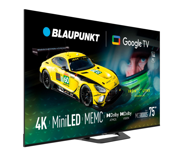 BLAUPUNKT 75MCG8000S 75" MiniLED 4K 144 Hz Google TV - 1369145 - zdjęcie 3